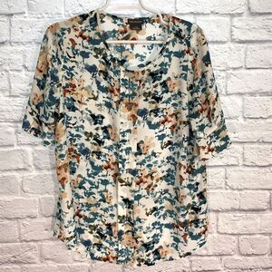 VAN Heusen • floral blouse